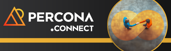 Percona.connect - promotion assets 600x180 Percona.connect - promotion assets 600x180